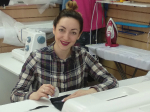 Пошив юбки из трикотажа на плоскошовной машине